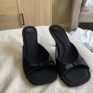 Zara Bow Kitten Heels